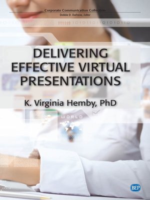 cover image of Delivering Effective Virtual Presentations